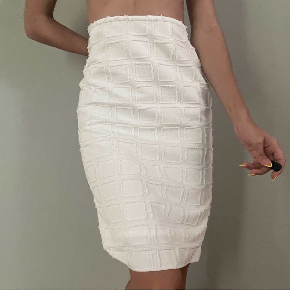 White Pencil Skirt